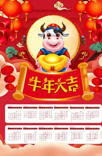 2021年日历图片 2021年日历图片