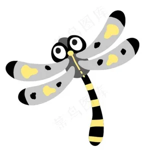 卡通蜻蜓图片