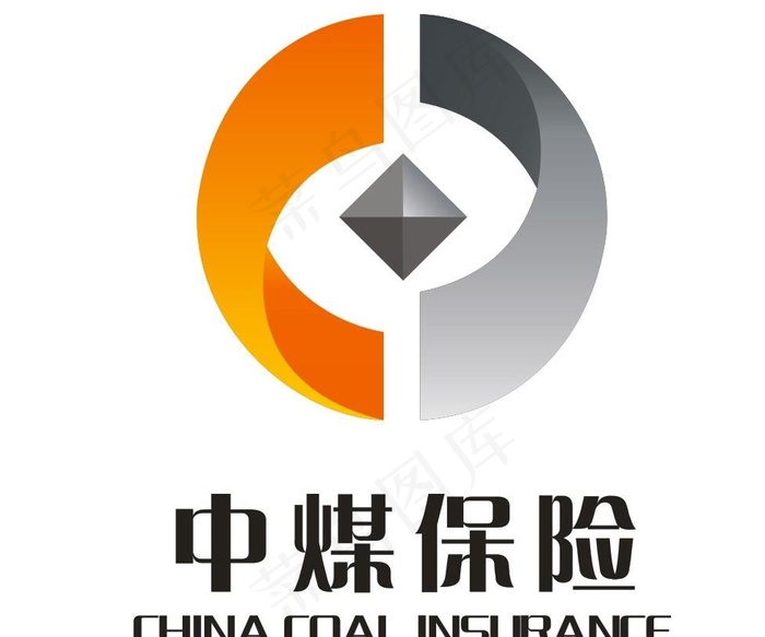中煤保险标识图片cdr矢量模版下载