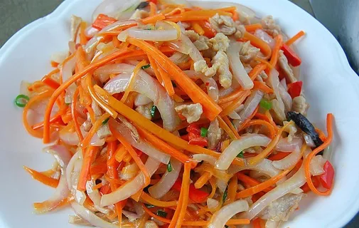 小炒三丝 三丝炒肉图片