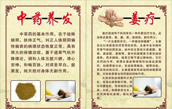 中药养生图片(1250X850)cdr矢量模版下载