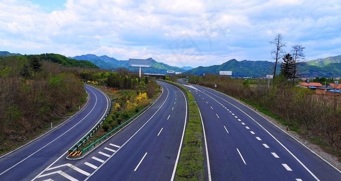 高速公路风光图片