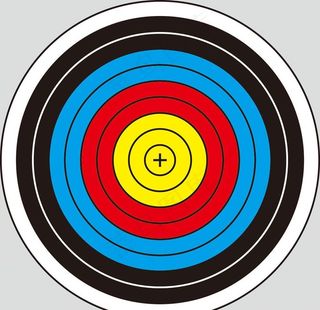 枪靶图片