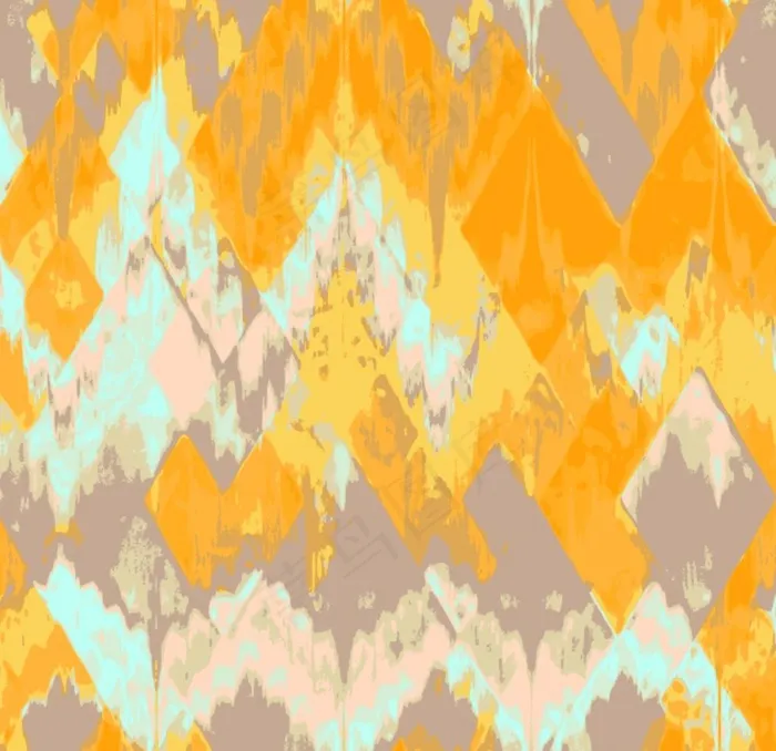 晕染几何花纹图片ai矢量模版下载