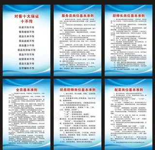 酒店 饭店管理制度图片