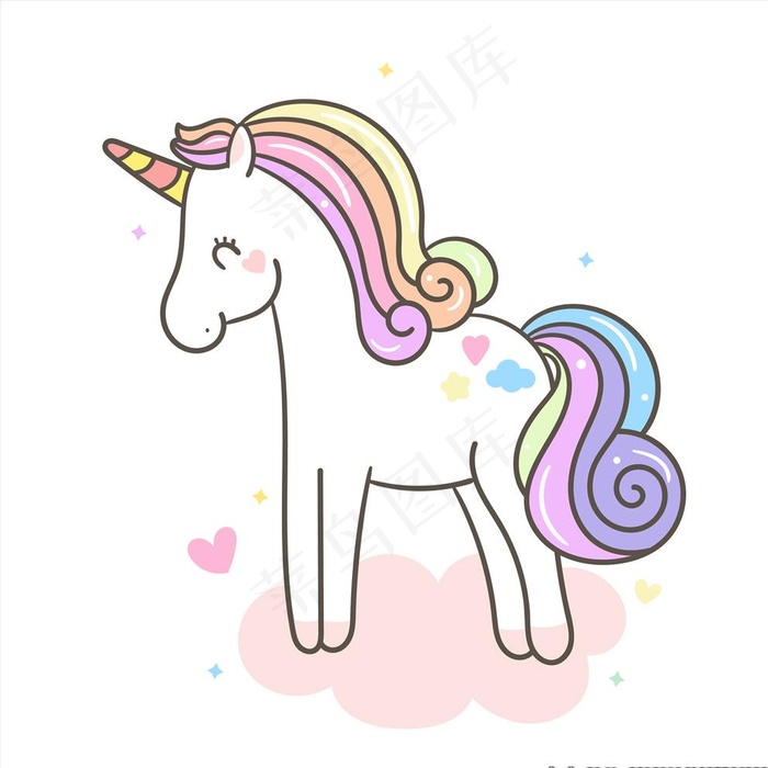 唯美独角兽图片