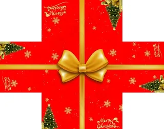 圣诞节礼盒图片