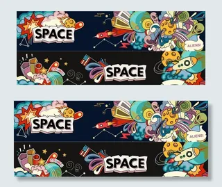 太空火箭系列素材图片