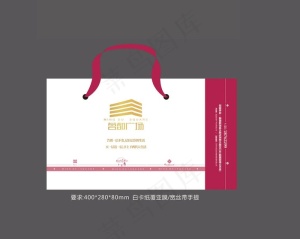 手提袋模板图片
