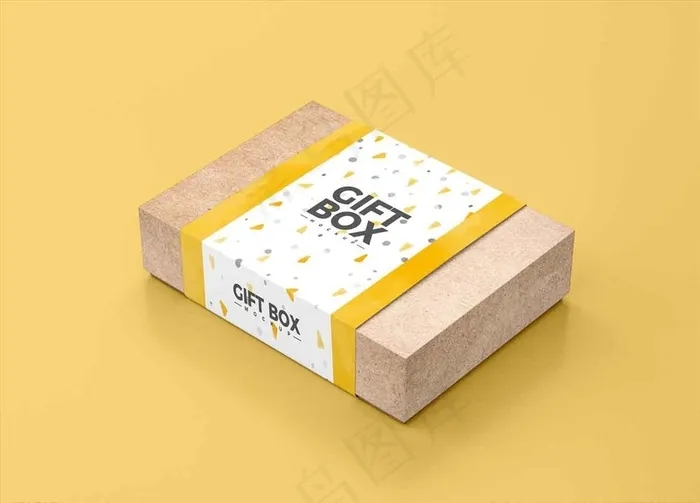 包装盒样机图片(4000X3000(DPI:300))psd模版下载