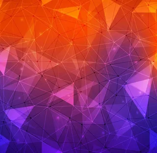 渐变三角背景图片