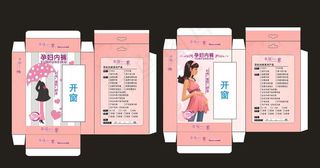 孕妇内裤 包装盒图片