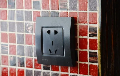 西门子五孔插座图片