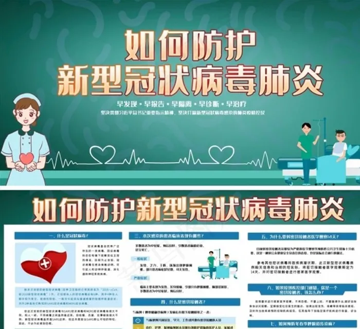 校园防疫图片(7087X3543(DPI:150))psd模版下载