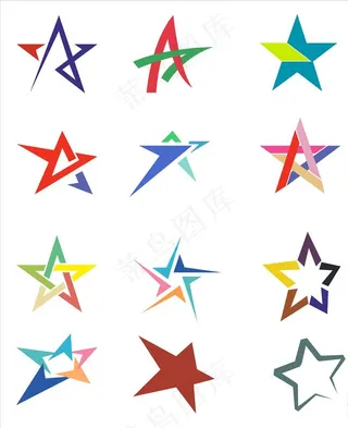 五角星PSD-矢量图片