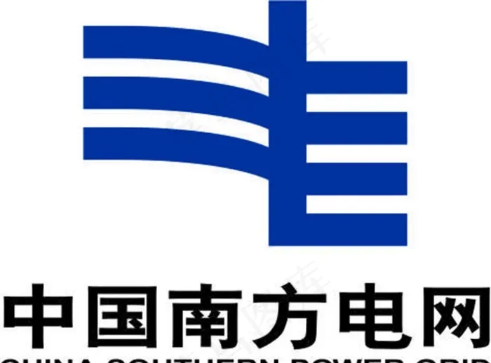 中国南方电网标志LOGO图片cdr矢量模版下载