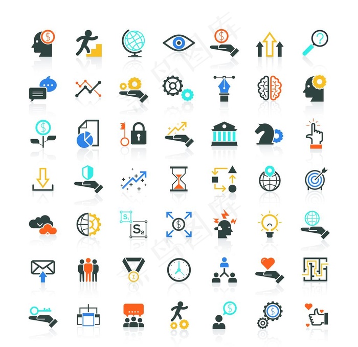 工作办公符号图标图片