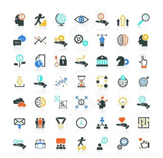 工作办公符号图标图片