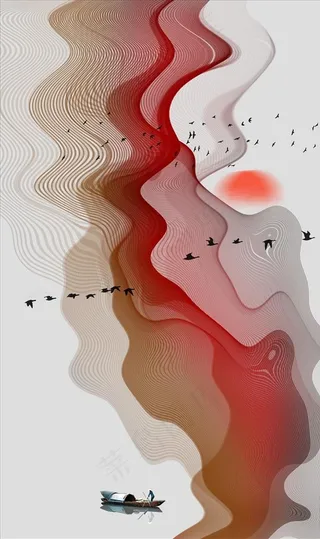 装饰画玄关图图片