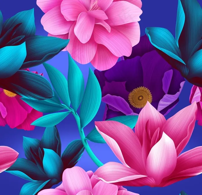 手绘花卉图片