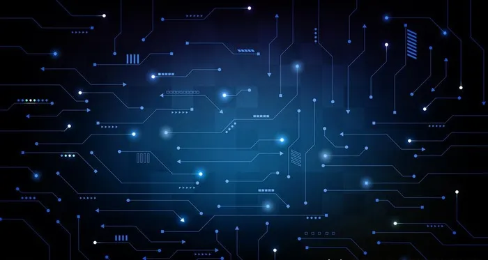 科技背景图片ai矢量模版下载