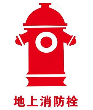 矢量地上消防栓图片