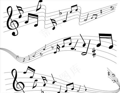 矢量音乐符号音符图片