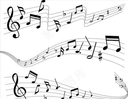 矢量音乐符号音符图片