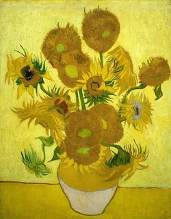 梵高超高清向日葵图片