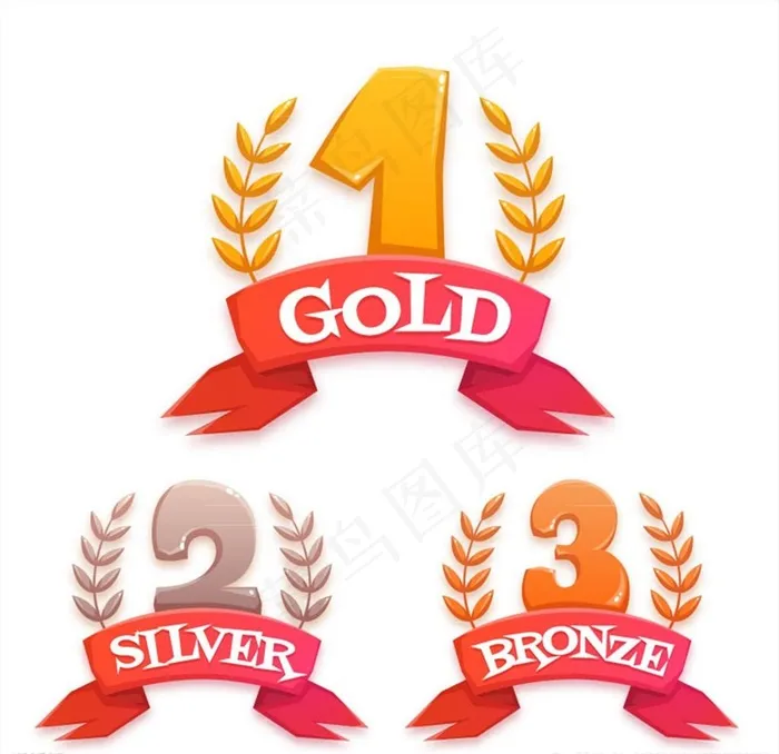 排名数字设计矢量图片ai矢量模版下载
