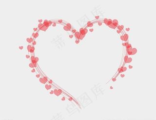矢量心形图片