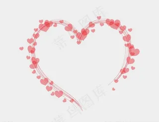 矢量心形图片