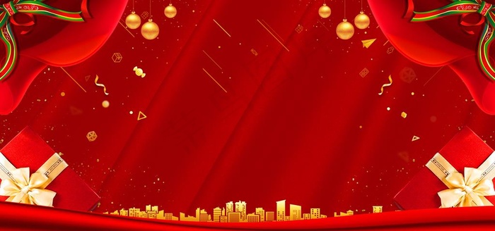 红色海报背景图片(6000X3000(DPI:72))psd模版下载