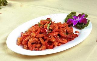 椒盐虾图片