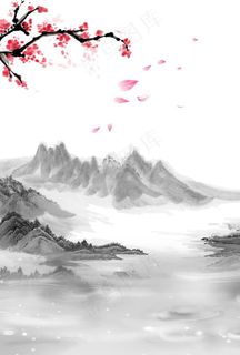 中国山水墨画图片