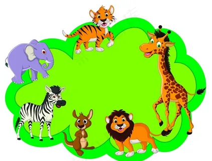 动物边框图片