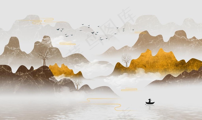 中式背景墙图片