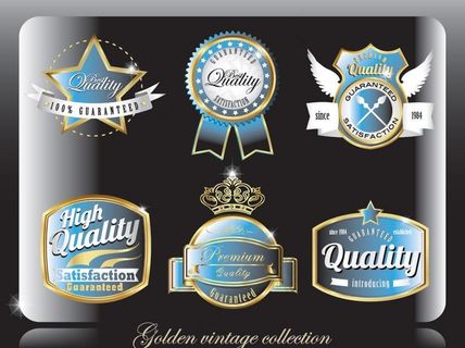 高级徽章标签图片