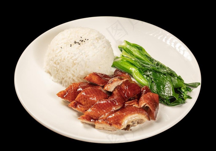 烧鸭饭图片
