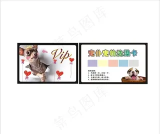 宠物洗澡卡图片