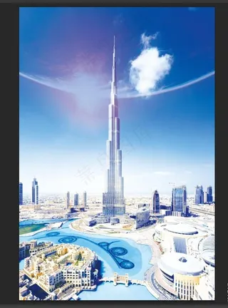 城市高楼背景图片