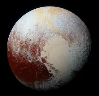 冥王星照片图片