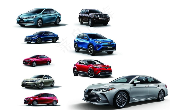 一汽丰田全车系图片