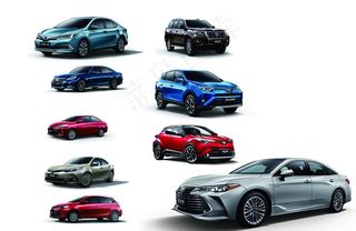 一汽丰田全车系图片