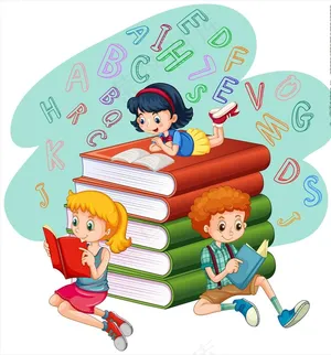 卡通学生图片
