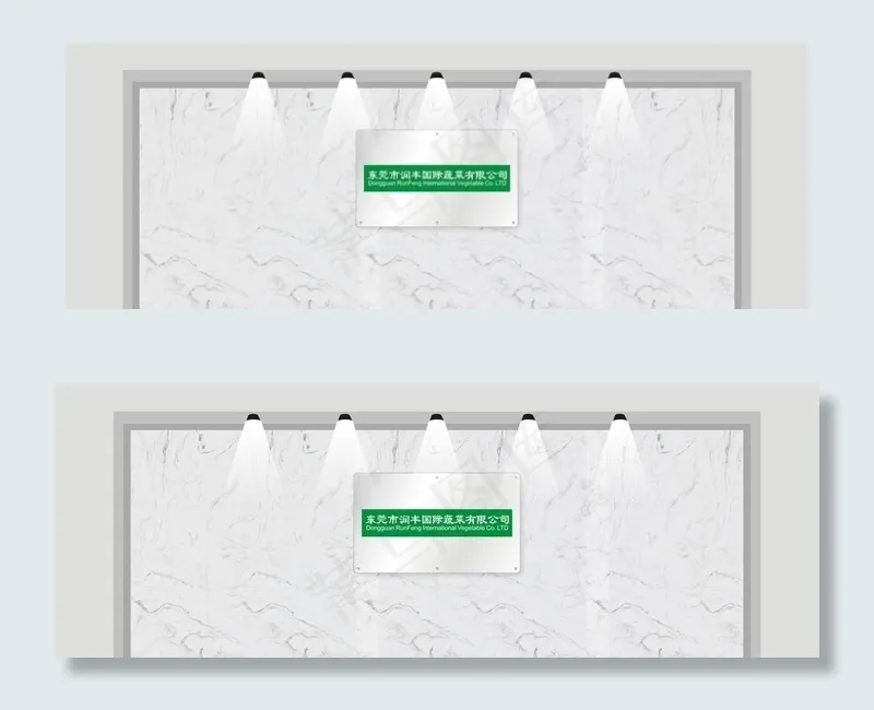 公司形象墙效果图图片(210X297)cdr矢量模版下载