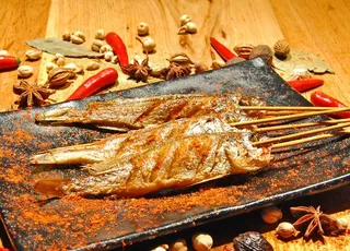 烧烤小黄鱼图片