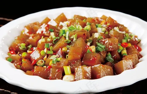 农家炒凉粉图片 农家炒凉粉图片