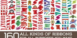 条幅装饰矢量图片