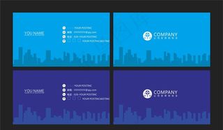 建筑公司名片图片